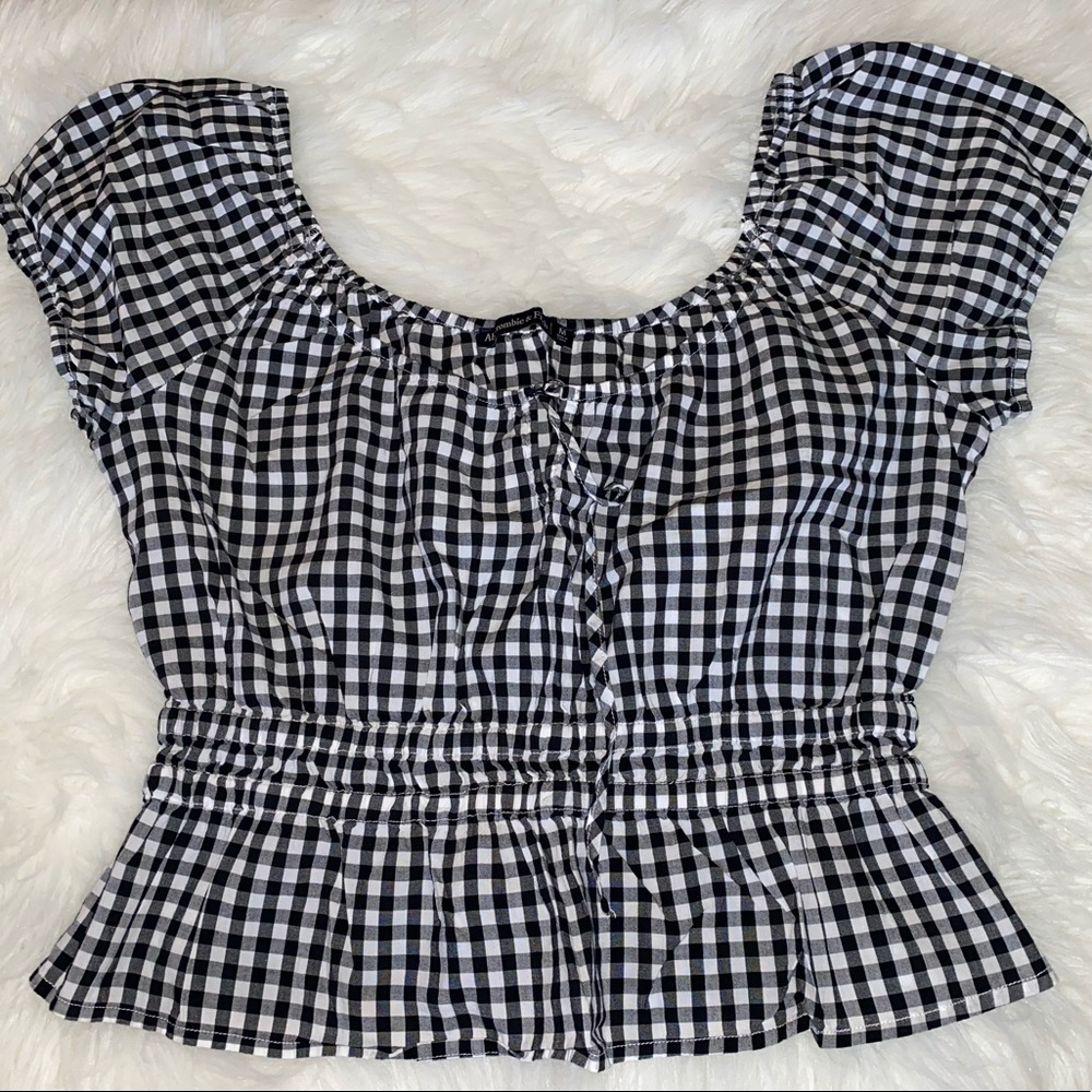 Gingham Top